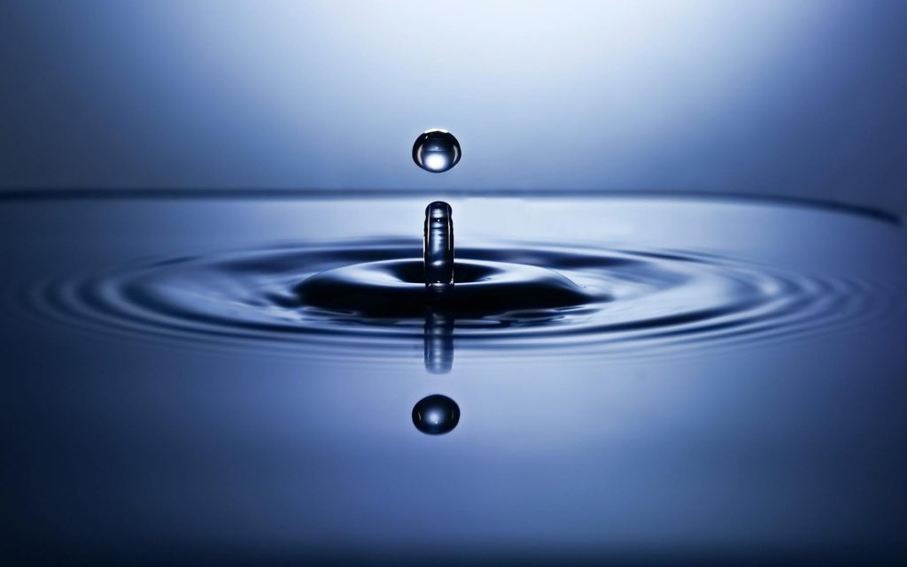 photo of water drop